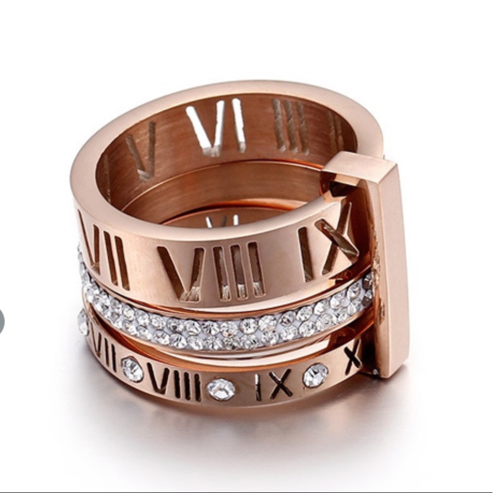 Stacked ring set